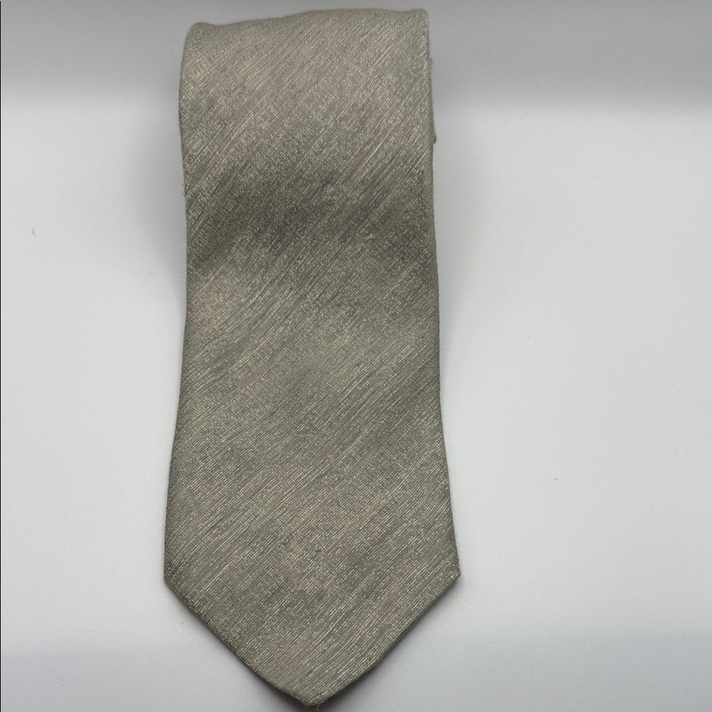 Pal Zileri Classic Beige Tie, Silk Blend, Office, Party, Wedding, Neutral